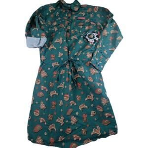 holiday dress winter Holly Jolly Hi-Lo Plaid Holiday Dress Mia Belle Girls, Green, 7-8